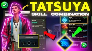 Tatsuya best character combination 2024  Best character combination in free fire  Tatsuya ability [upl. by Pavla]