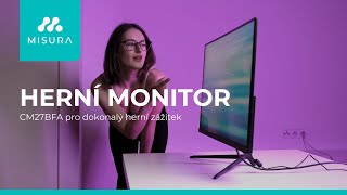 MISURA herní monitor CM27BFA [upl. by Kirred]