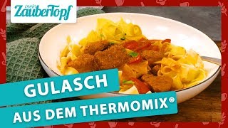 Gulasch im Thermomix® So wird es richtig zart  EINFACHES Rezept 😋😍 [upl. by Lolly622]