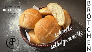 Sonntagsbrötchen das schnelle Rezept für spontane Bäcker In 15 Stunden auf dem Frühstückstisch [upl. by Lebiram]