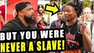 Black Conservative EVISCERATES Professional Race Baiting BLM Activist [upl. by Nilyahs]