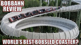 Bobbahn Review Heide Park Mack Bobsled Coaster  Worlds Best Bobsled Coaster [upl. by Zeiger631]