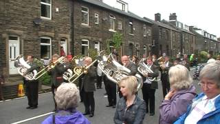 Marsden Band pay tribute to Wrigley Mill Methodist Chapel  Hail Smiling Morn [upl. by Tenrag]