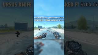 Budget KNIFE amp GLOVE COMBOS UNDER 400 CS2 CHEAP KNIFE  GLOVES COMBO Under 400 shorts cs2 [upl. by Rosse214]