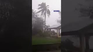 Typhoon Marce floods villages rips off roofs in Cagayan [upl. by Sitruc]