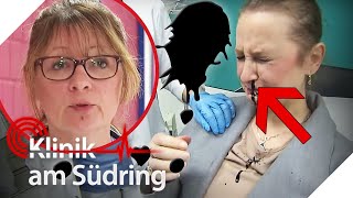 Was ist das Geschwächter Frau läuft SCHWARZER SCHLEIM aus der Nase 👃🏻  Klinik am Südring  SAT1 [upl. by Aterg]