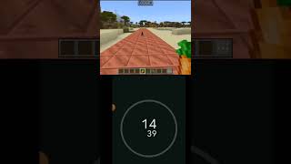 Rabbit race part 1 🤣🤣minecraft gaming [upl. by Durward431]