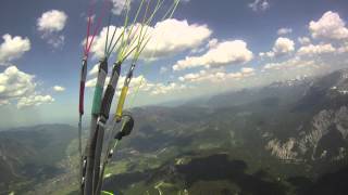 OsterfelderkopfParagliding AlpspitzePanorama [upl. by Notsniw908]