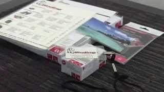 GBC HeatSeal UltraClear Laminating Pouches Demo [upl. by Alenoel61]