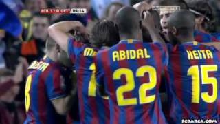 Lionel Messi Goal vs Getafe 2010 [upl. by Keviv]