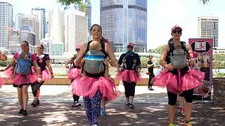 Kanga4Dignity  Kangatraining Brisbane Flashmob 2017 [upl. by Fifi]