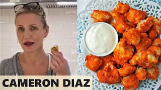 Buffalo Cauliflower Wings by Cameron Diaz  Cook with Cameron Diaz  Cauliflower Wings Recipe [upl. by Neehcas952]