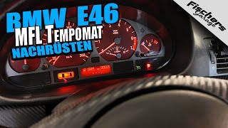 BMW E46 Multifunktion Lenkrad amp Tempomat Nachrüsten [upl. by Rasla]