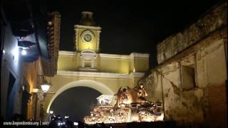 Jesús Sepultado de San Felipe Paso por Arco de Santa Catalina [upl. by Sirod771]