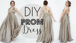 DIY prom Dress  NO BASIC PATTERN USE    Tijana Arsenijevic [upl. by Koo]