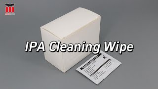 Pre Saturated 99 Isopropyl Alcohol Cleaning Wipe for Printers Card Readers Electronics Screen [upl. by Watanabe]