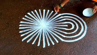 Margazhi 1 special padi kolam31 dhanurmasam muggulumargazhi masam kolamnew year Super rangoli [upl. by Amjan979]