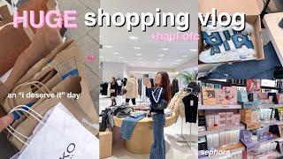 COME SHOPPING WITH ME  huge shopping vlog  haul 🎀 [upl. by Solracnauj]