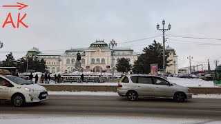 First Day of Spring 😀  Walk in Khabarovsk Russia 4k [upl. by Husain256]