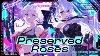 Preserved Roses  TMRevolution×水樹奈々  covered by 凪原涼菜×神崎茜 [upl. by Kemble]