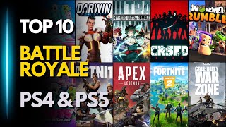 Top 10 Best BATTLE ROYALE Games on PS4 amp PS5 You Need to Play [upl. by Eisiam]