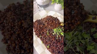 4 INGREDIENT POPULAR LENTIL DISH recipe viralvideo vegan [upl. by Eitsyrk262]