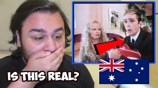 British Reaction To Norman Gunston interviews Sally Struthers Australian Comedy [upl. by Learsi]