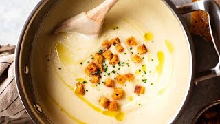 Celeriac Soup  creamy dreamy white soup and its LOW CARB [upl. by Ahtar256]