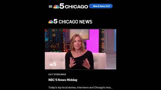 Film Fest 2024 NBC 5 Chicago News Interview with Abby Baric [upl. by Brenton936]