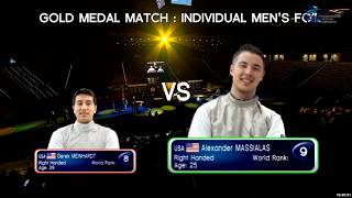 28 Turin Mens Foil Grand Prix 2020  final [upl. by Livvi594]