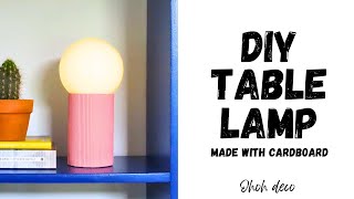 Easy to make DIY TABLE LAMP [upl. by Cud]