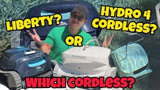 Poolmate Hydro 4 Cordless Comparison [upl. by Brose33]