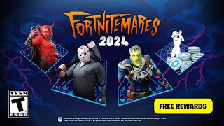 NEW FORTNITE UPDATE FREE SKINS FORTNITEMARES 2024 amp LIVE EVENT COUNTDOWN [upl. by Farland990]