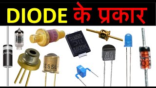 Types of Diode in hindi by niket shah [upl. by Ecital466]