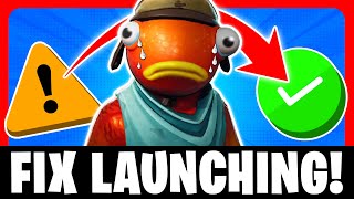 How To FIX FORTNITE Not Launching On PC 2024  Fix Fortnite Launch Error PS4 PS5 Xbox Switch [upl. by Lamaaj]