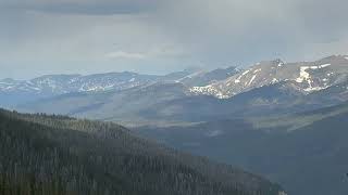 Berthoud Pass Colorado  US 40  Continental Divide Front Range Rocky Mountains  62524 [upl. by Sigfrid]