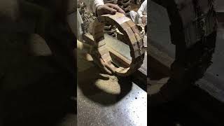 Cutting Wooden Pieces In Equal Size trending wood woodwork jdshandicraftsshorts [upl. by Enogitna945]