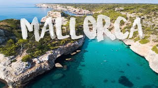 MALLORCA Spain  Beautiful Beaches PART 2  Aerial Drone 4K [upl. by Eledoya100]