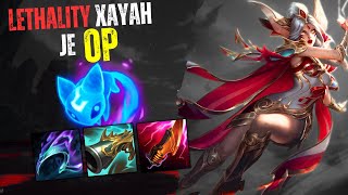 Lethality Xayah Je OP U Novoj Sezoni Xayah Gameplay Patch 141 [upl. by Delp]