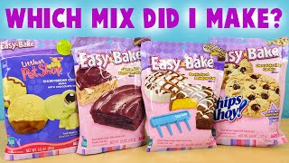 Easy Bake Oven 2006  Which Baking Mix Did I Make With Taste Test [upl. by Tadich]