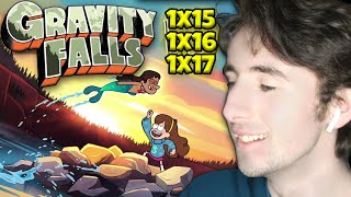 FNAF Theorist REACTS to Gravity Falls 1x15 quotThe Deep Endquot 1x16 quotCarpet Diemquot amp 1x17 quotBoyz Crazyquot [upl. by Eiser]