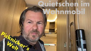 Quietschen im Wohnmobil  Wundermittel Teflon Spray Interflon Fin Super [upl. by Miranda]