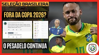 Vamos imaginar o BRASIL FORA DA COPA DO MUNDO 2026 É possível [upl. by Ardied887]