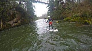 Green River  Headworks  Whitewater SUP [upl. by Engracia]