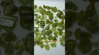 Rare Chrysoberyl rough lot from Madagascar [upl. by Hanonew]