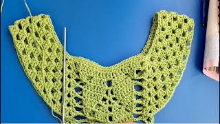 HORA DE TEJER Aprende a tejer a crochet linda quotCAPA  PONCHO  ENSAMBLEquot patrón para principiantes [upl. by Derf462]