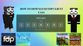 How To Download FDP CLIENT VERY EASY TlauncherMinecraft Crack Cheating Tutorial [upl. by Emie]