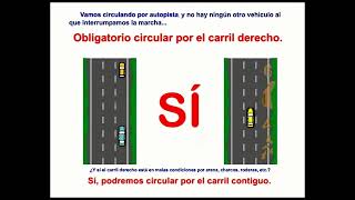 Posición en la vía circular con varios carriles para nuestro sentido doble sentido QHD [upl. by Diahann216]