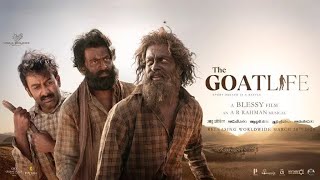 AADUJIEEVITHSM  the goat life full movie dubbed in Hindi hd  Prithviraj blessy movie review [upl. by Nasya]