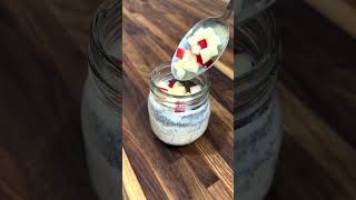 APPLE OVERNIGHT OATS RECIPE shorts [upl. by Katrina]